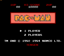 Pac-Man (USA) (Tengen) (Unl)